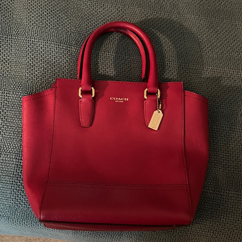 Saffiano leather Mini Tanner (coach F50707)